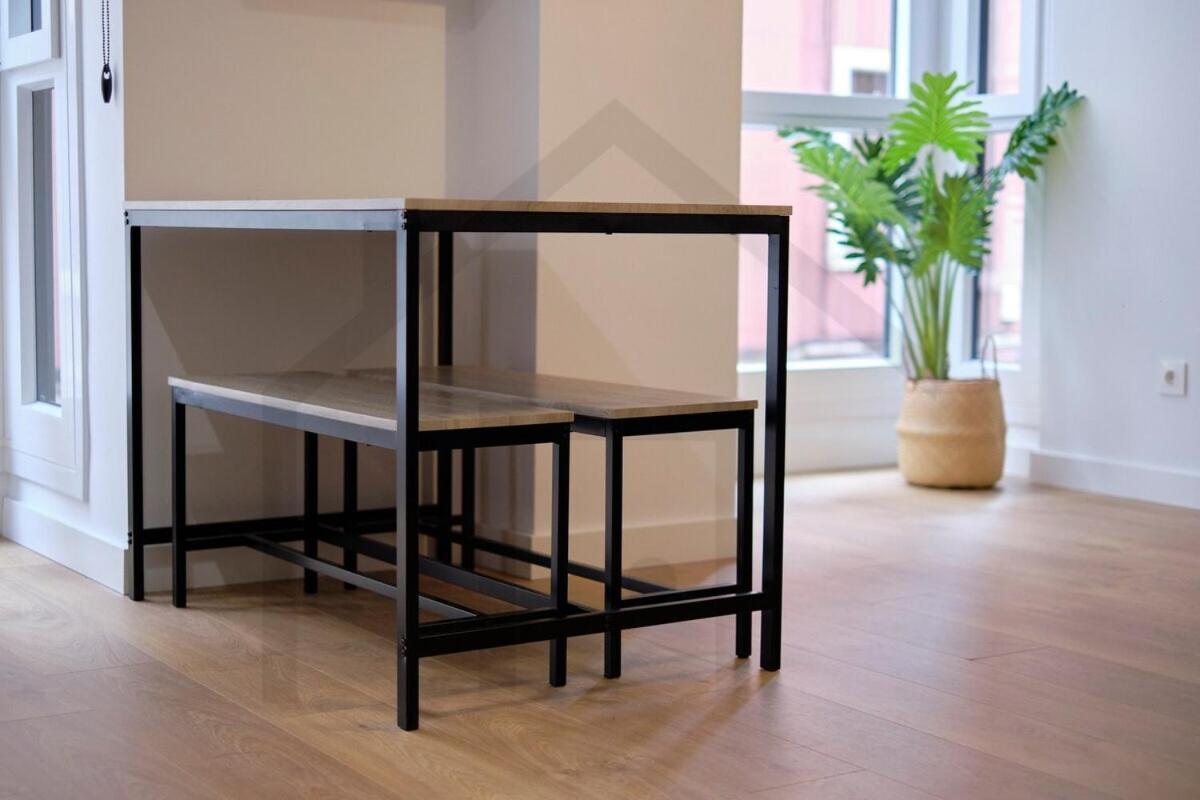 Cervantes - Apartamento A Estrenar Con Parking Gijon Luaran gambar
